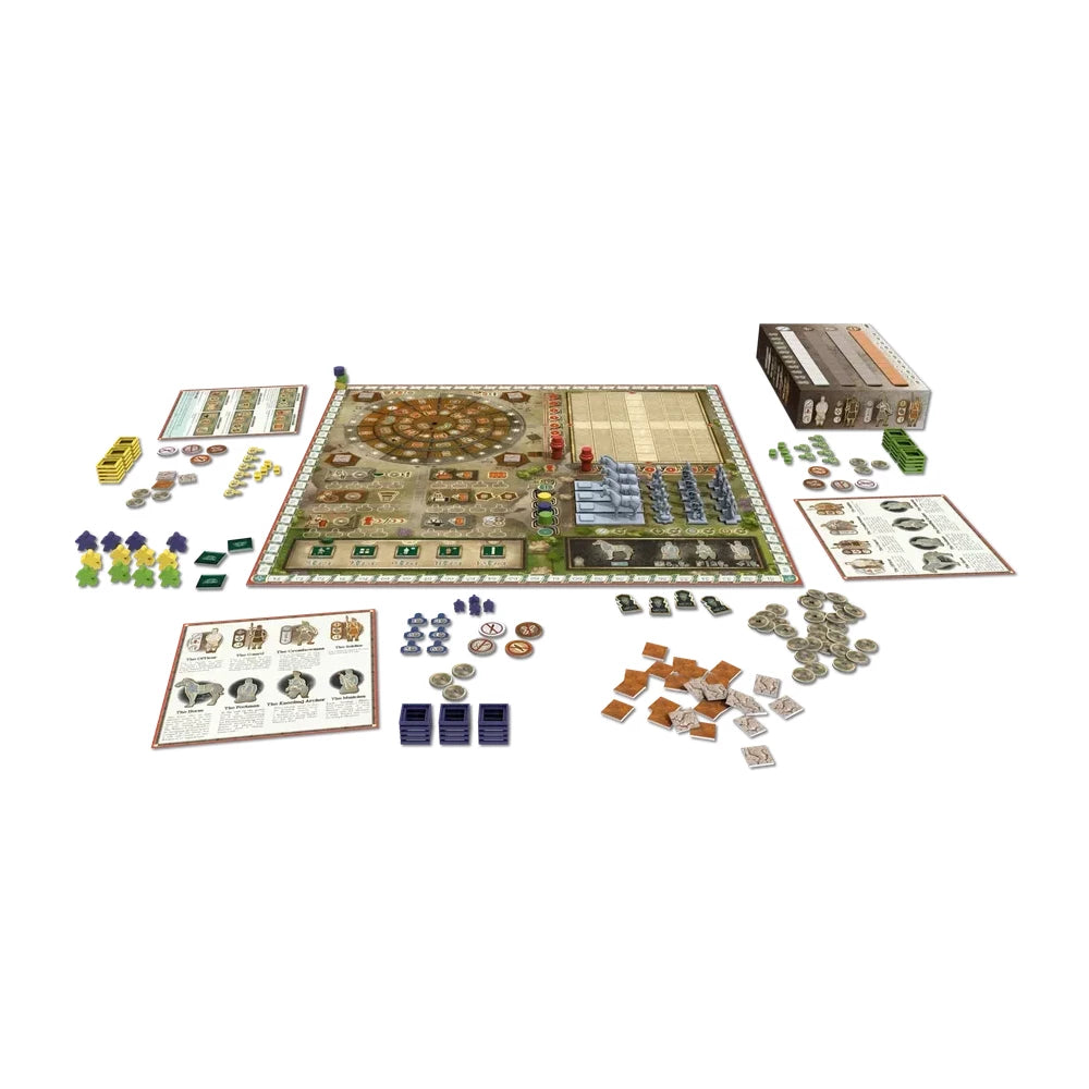 Terracotta Army Board Game Board and Dice