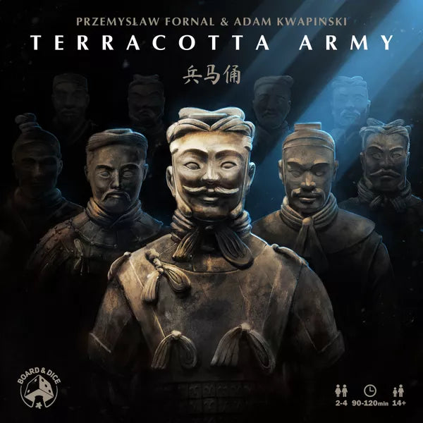 Terracotta Army Board Game Board and Dice