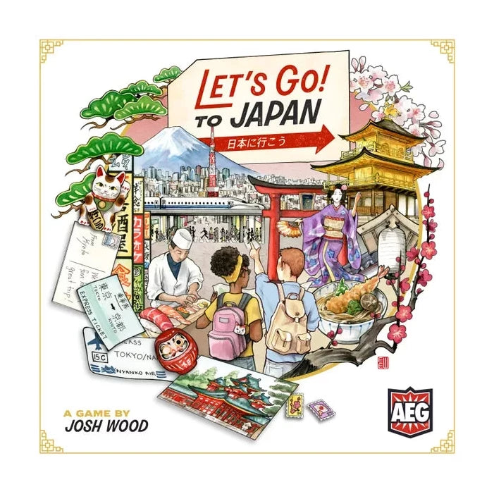 Let's Go to Japan Board Game Alderac Entertainment Group