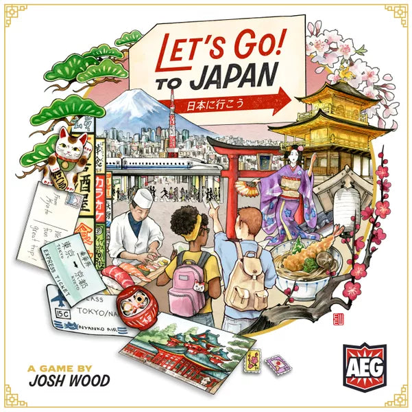 Let's Go to Japan Board Game Alderac Entertainment Group