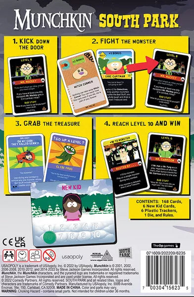Munchkin South Park Board Game Steve Jackson Games