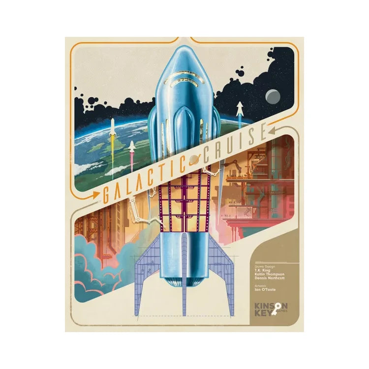 Galactic Cruise Board Game Kinson Key Games
