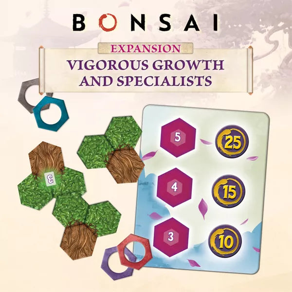 Bonsai: Vigorous Growth and Specialists Board Game dV Giochi