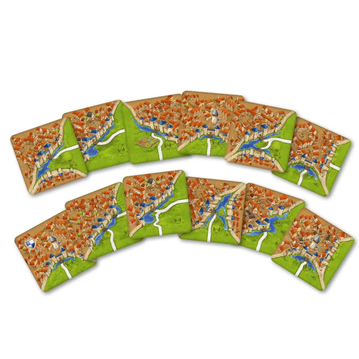 Carcassonne 3.0 Drawbridges (Mini Expansion) Board Game Hans im Glück