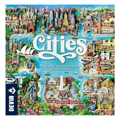 Cities Board Game Board Game Devir