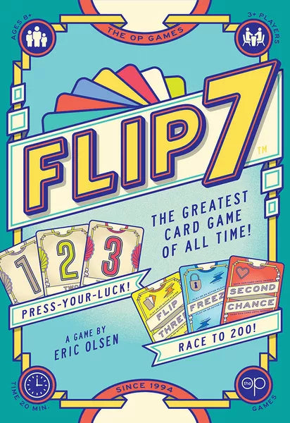 Flip 7 Card Game The Op