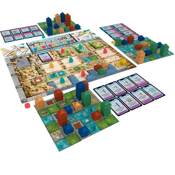 Cities Board Game Board Game Devir