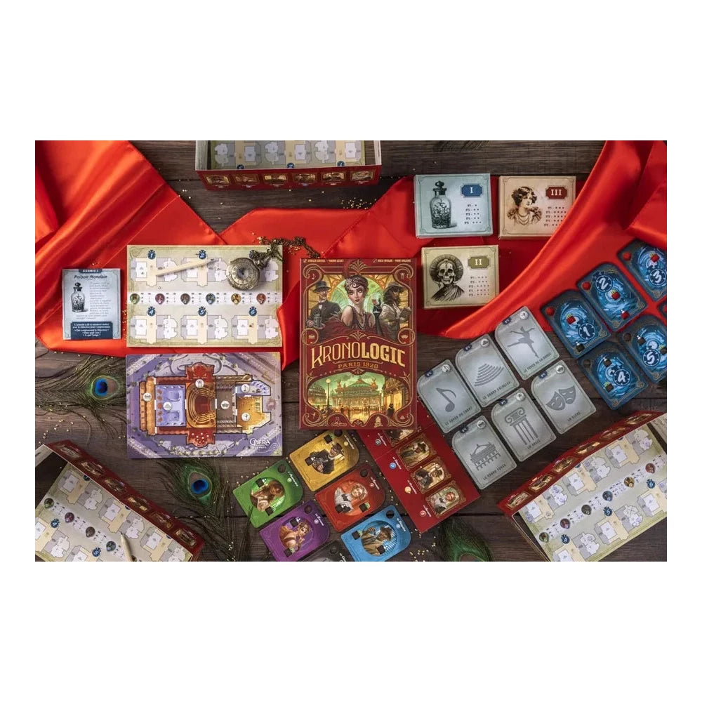 Kronologic: Paris 1920 Board Game Super Meeple