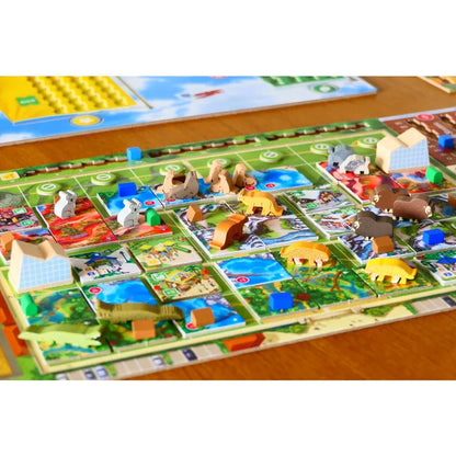 Zoo Tycoon: The Board Game - New Shores Deluxe Board Game Treecer