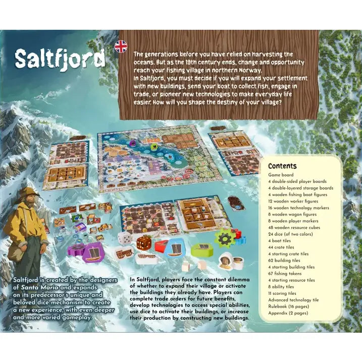 Saltfjord Kids Board Game Aporta Games