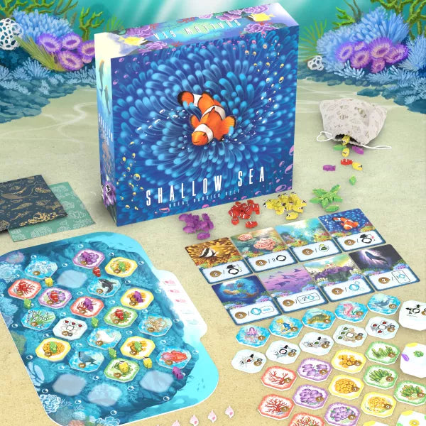 Shallow Sea Board Game Bad Comet