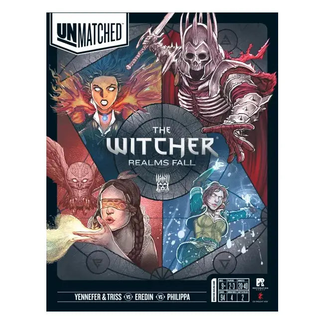 Unmatched: The Witcher - Realms Fall Board Game Iello