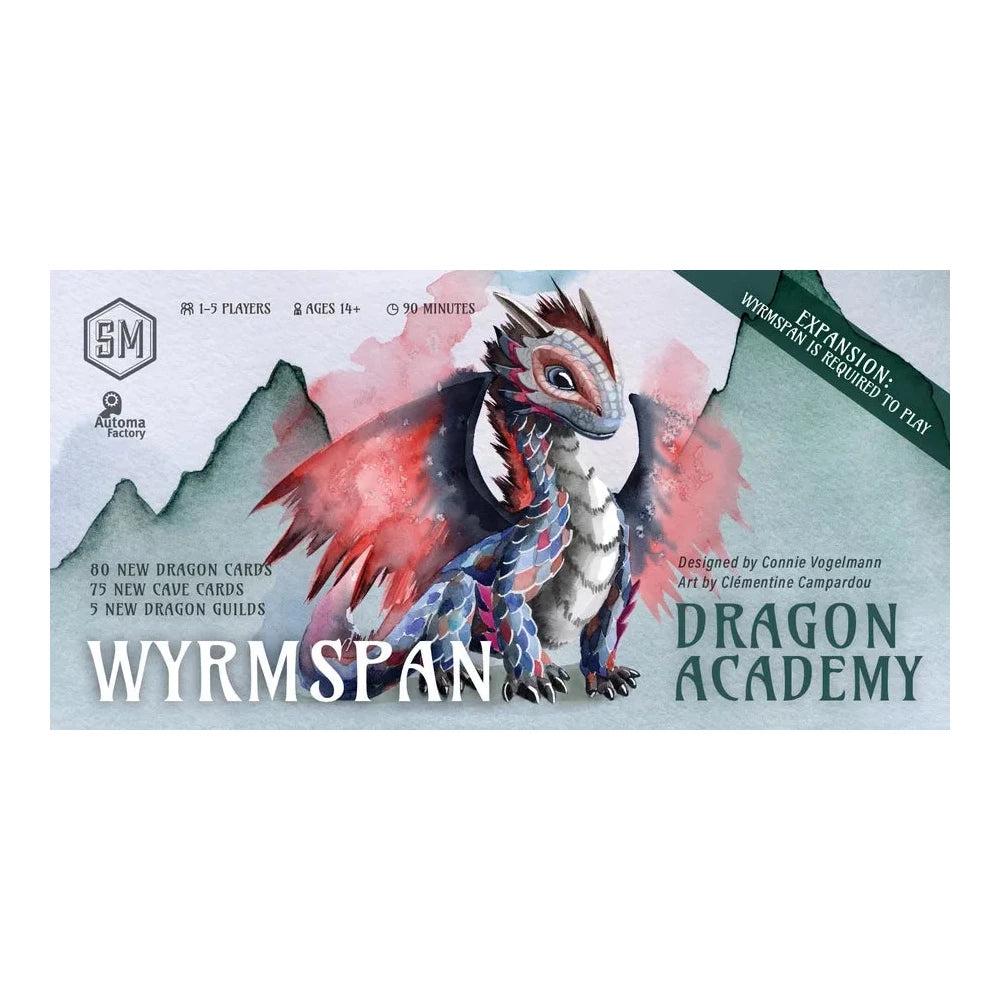 Wyrmspan Board Game: Dragon Academy Expansion Board Game Stonemaier Games