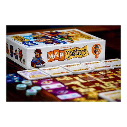 Map Masters Board Game Captain Games