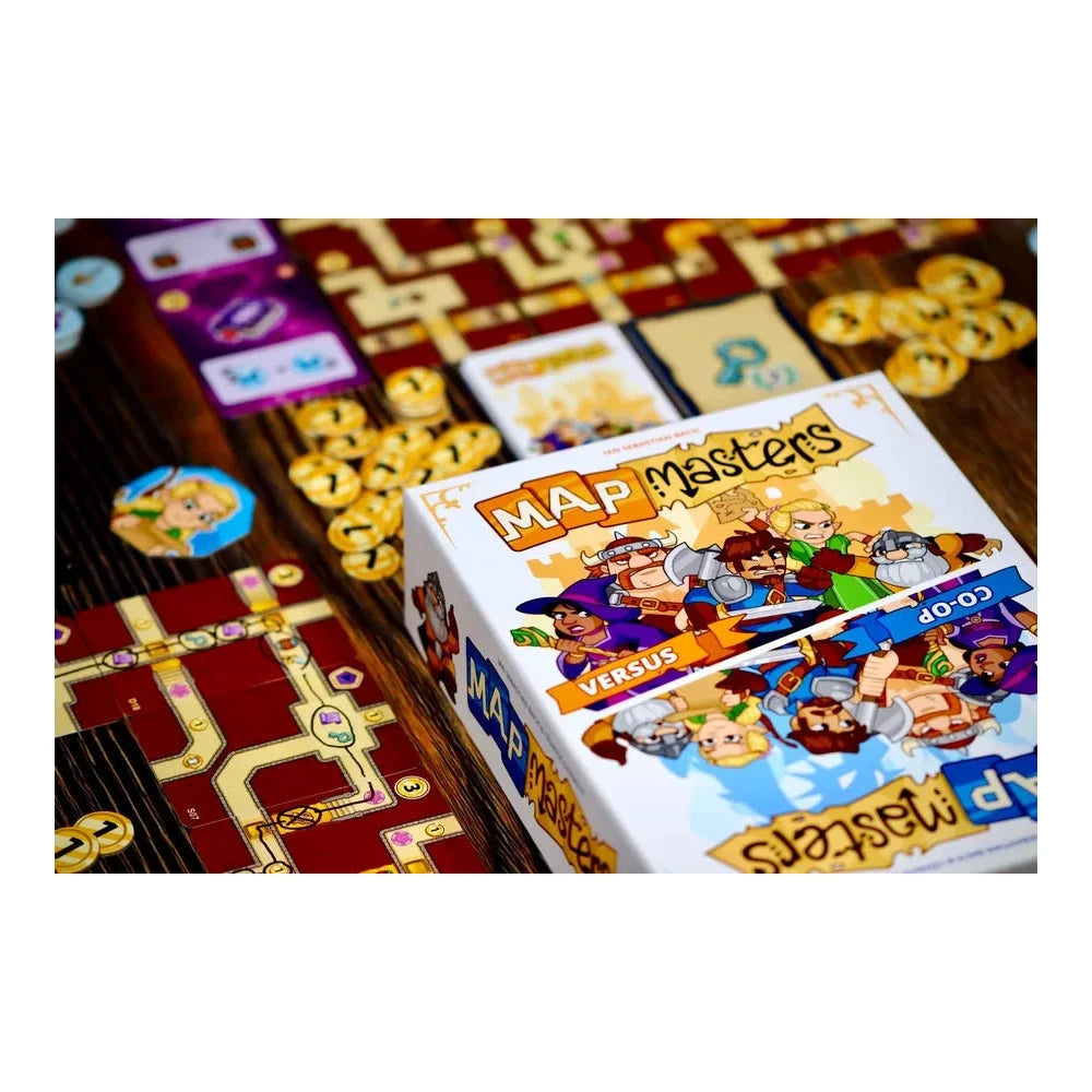 Map Masters Board Game Captain Games