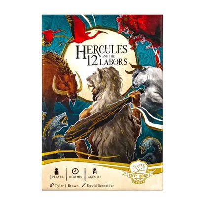 Hercules And The 12 Labors Board Game Envy Born Games