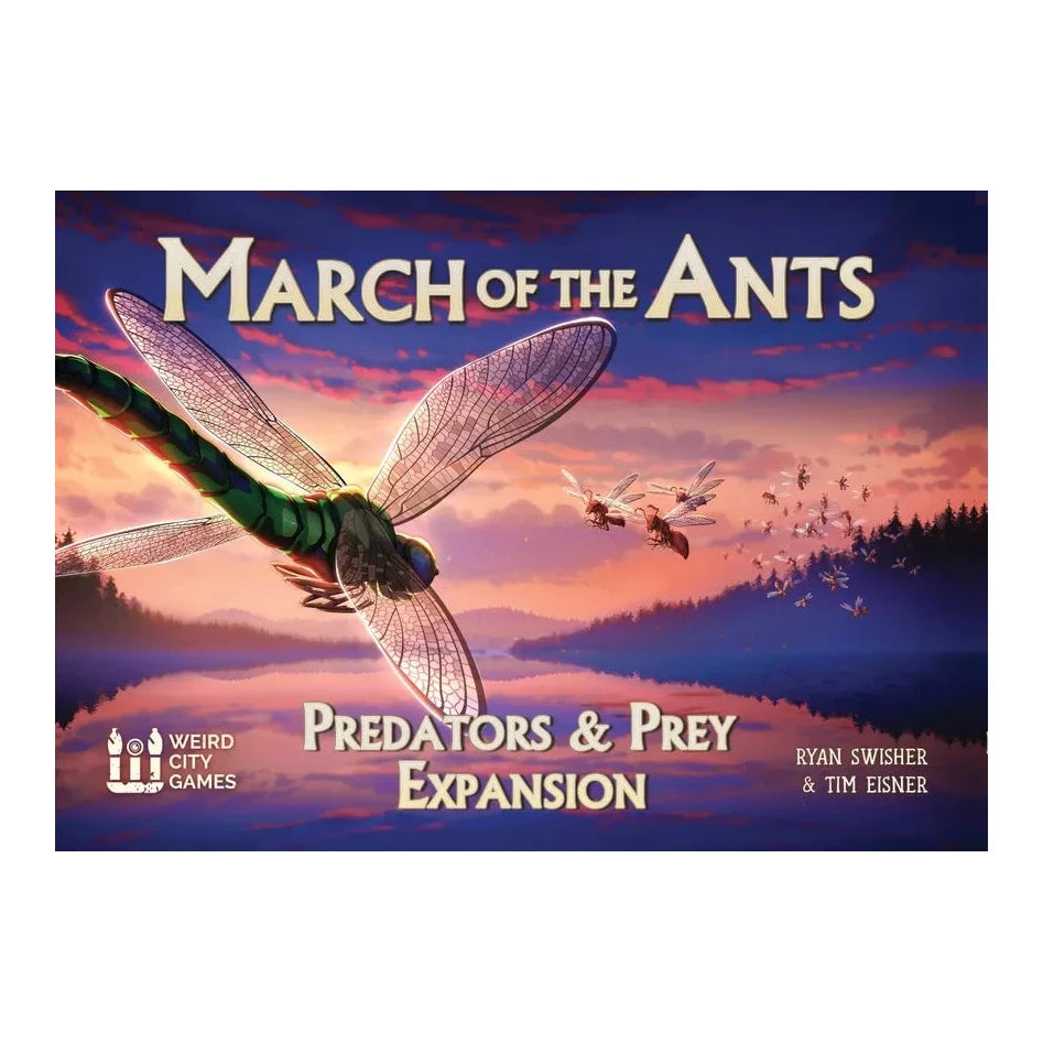 March of the Ants: Evolved Edition Predators & Prey Expansion Board Game Weird City Games
