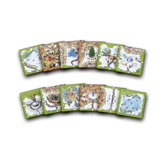 Carcassonne 3.0 - 4 Seasons: The Winter (Mini Expansion) Board Game Hans im Glück