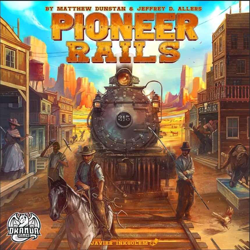 Pioneer Rails Board Game Dranda Games