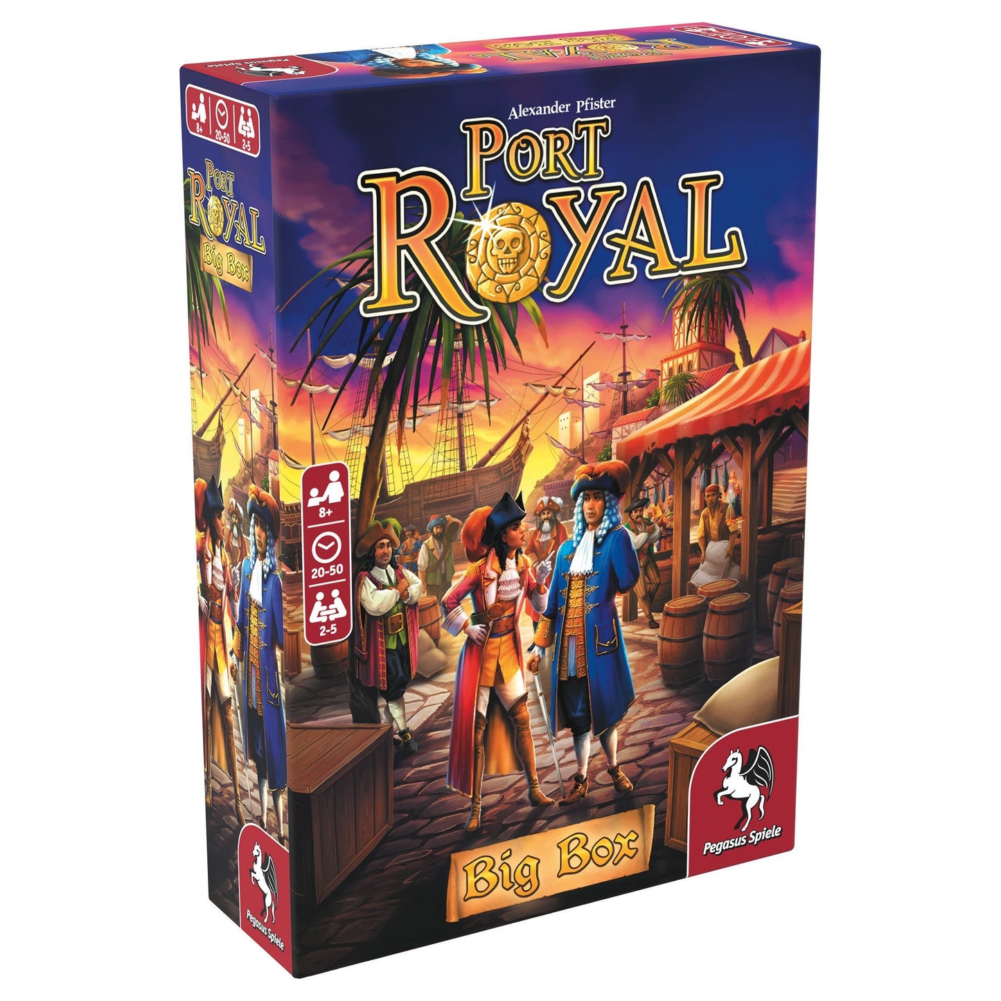 Port Royal Big Box Card Game Pegasus Spiele