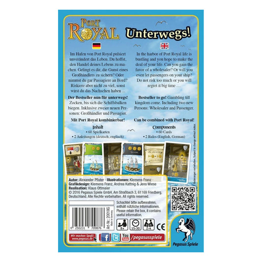 Port Royal: Unterwegs Board Game Pegasus Spiele