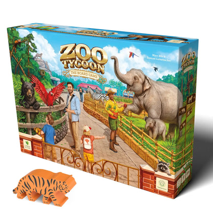 Zoo Tycoon: The Board Game Deluxe Version Board Game Treecer