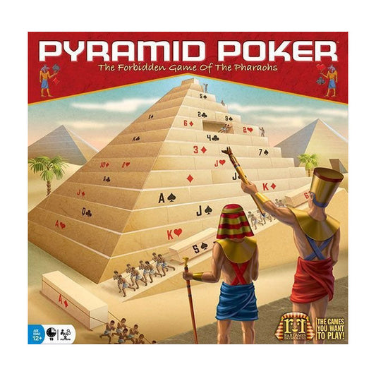 Pyramid Poker Board Game R&amp;R Games