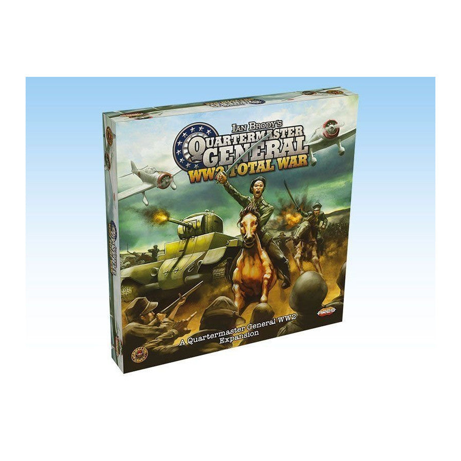 Quartermaster General WW2 - Total War Board Game Ares Games