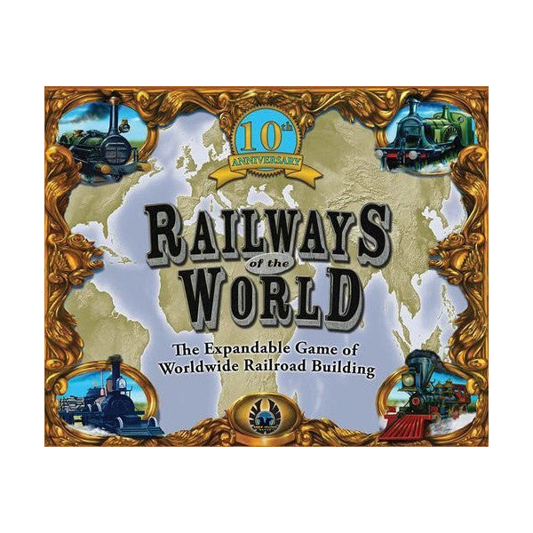 Railways of the World (10th Anniversary Edition) Board Game Eagle Games
