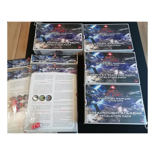 Red Alert: Space Fleet Warfare Escalation Pack Bundle Board Game PSC Games