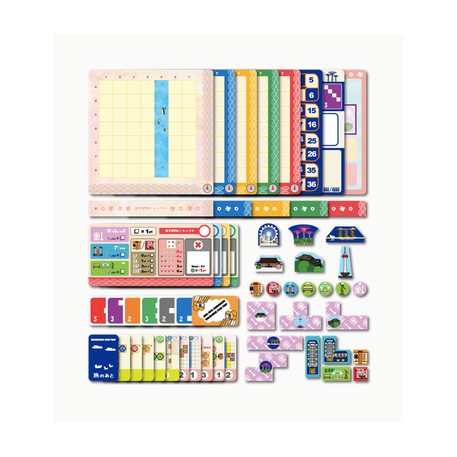 Remember our trip Board Game dlp Games