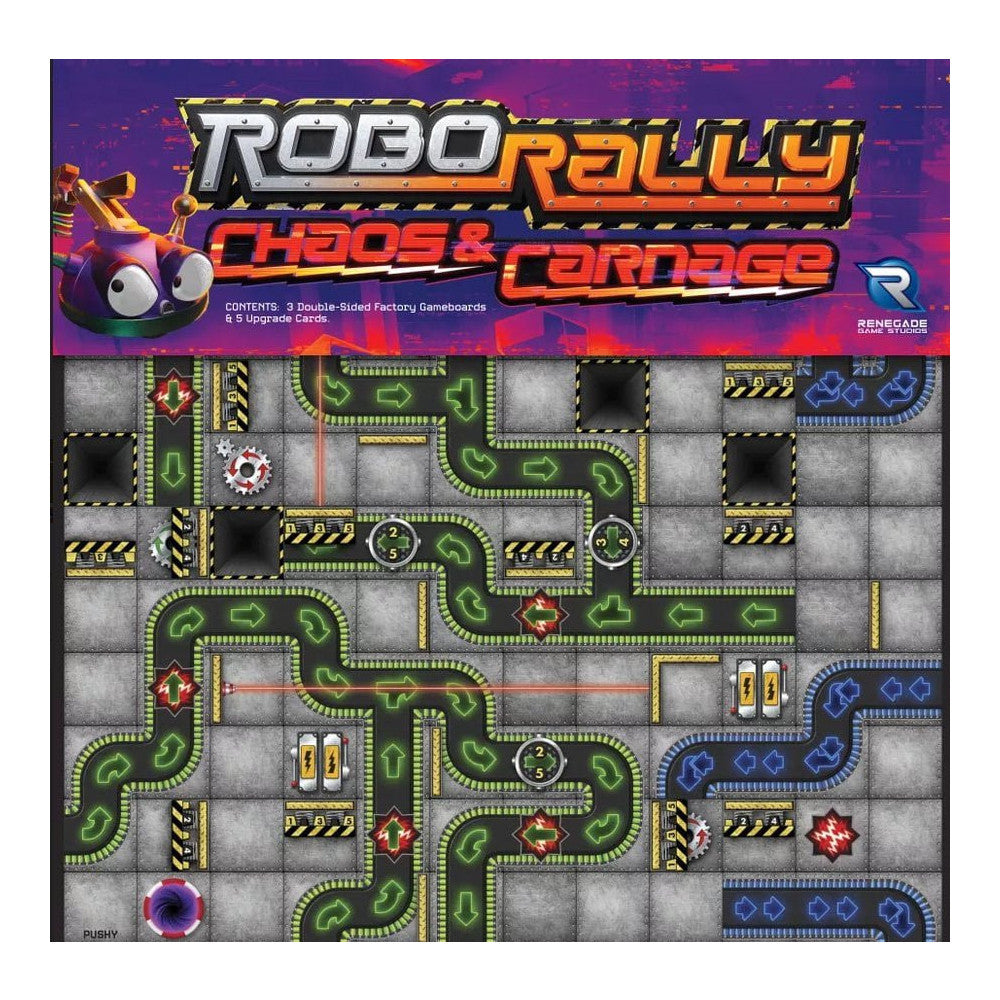 Robo Rally: Chaos & Carnage Board Game Renegade Game Studio