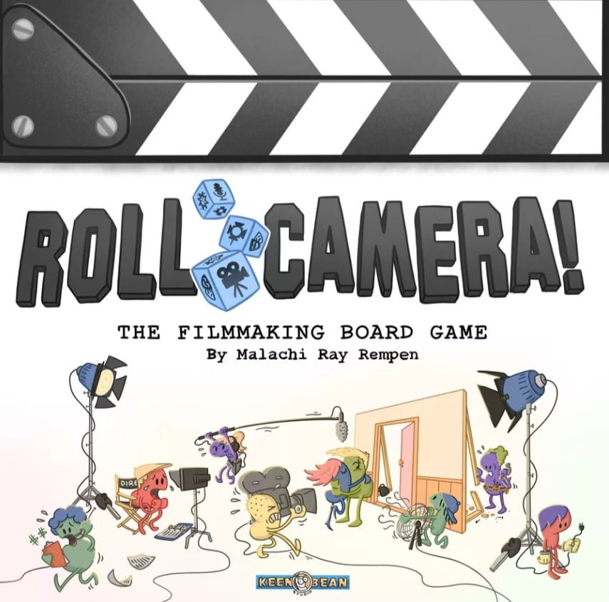 Roll Camera!: The Filmmaking Board Game Board Game Keen Bean Studio