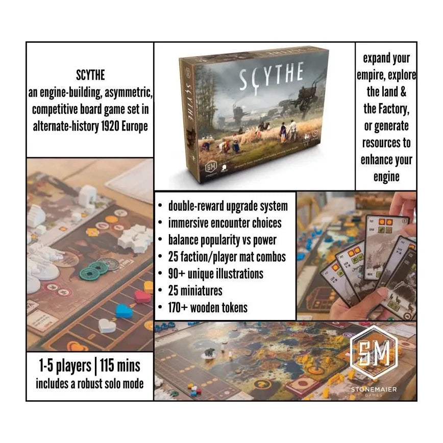 Scythe Board Game Board Game Stonemaier Games