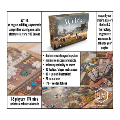 Scythe Board Game Board Game Stonemaier Games