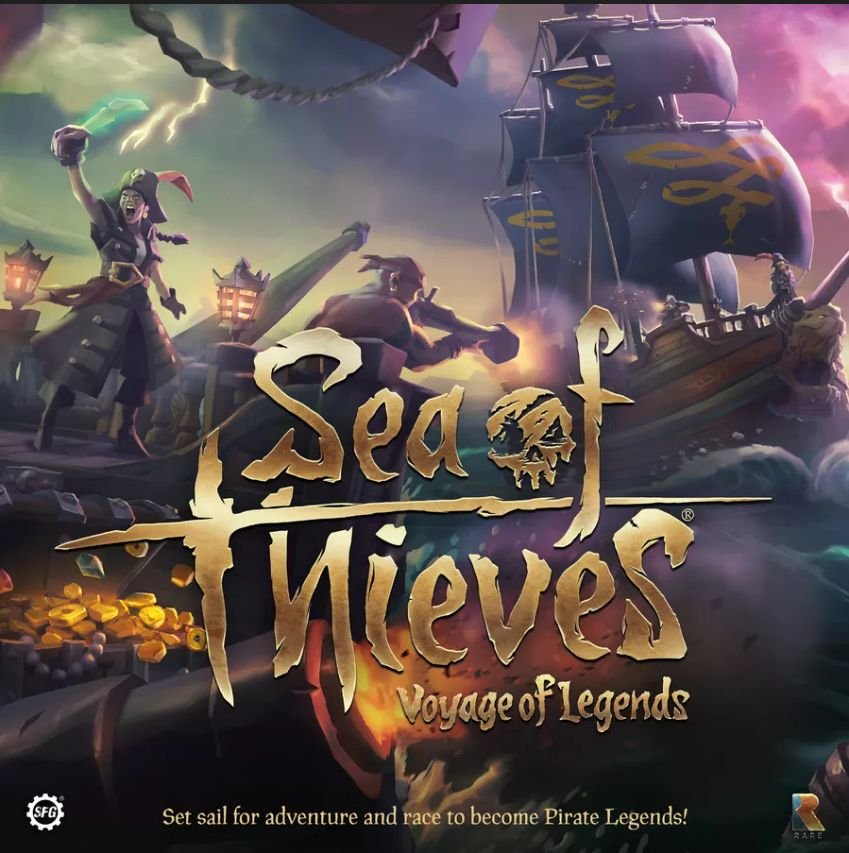 Sea of Thieves: Voyage of Legends Board Game Steamforged Games