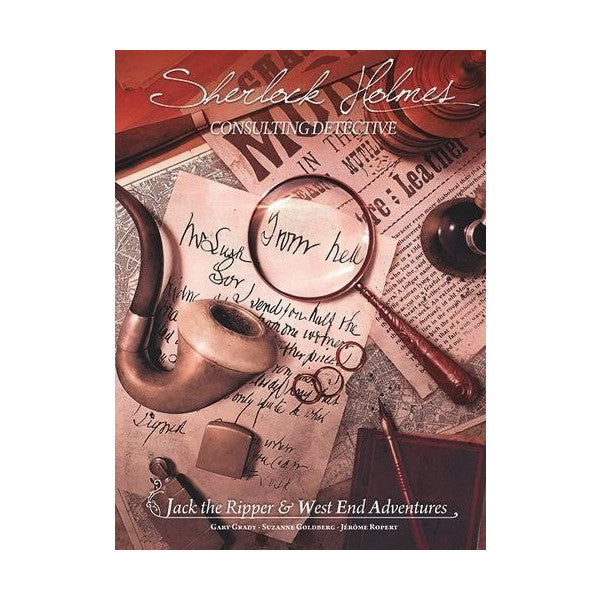 Sherlock Holmes Consulting Detective: Jack the Ripper & West End Adventures Board Game Space Cowboys
