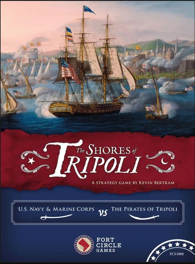 The Shores Of Tripoli Board Game Fort Circle Game