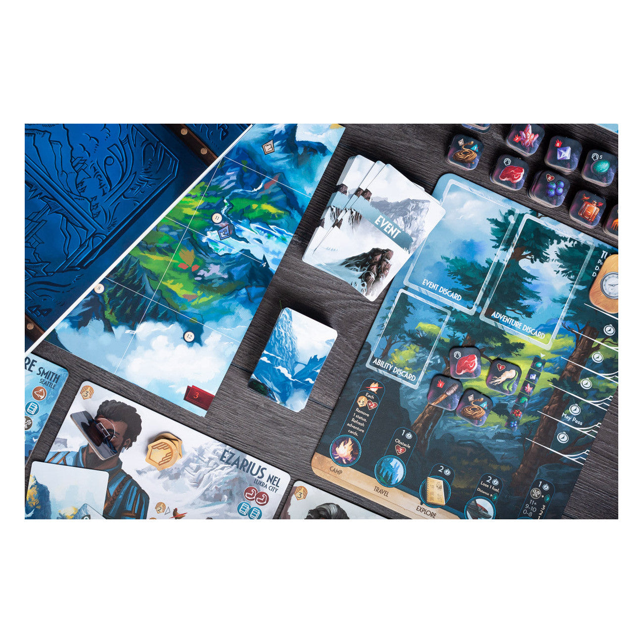 Sleeping Gods: Distant Skies Board Game Red Raven Games