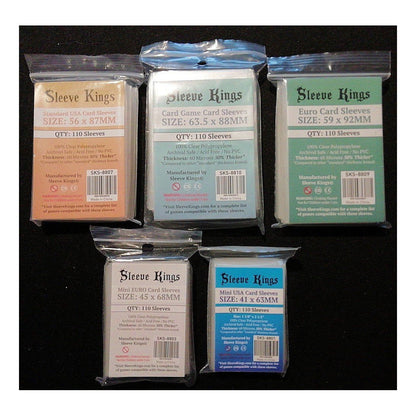 Sleeve Kings Card Sleeves (110 Sleeves) Card Sleeves Sleeve Kings