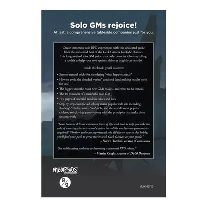 Solo Game Master's Guide  Modiphius Entertainment