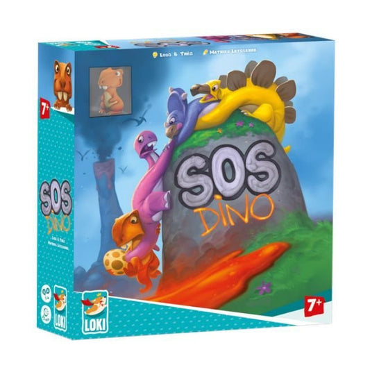 SOS Dino Board Game Iello