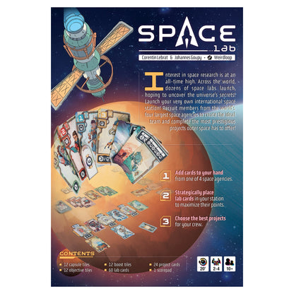 Space Lab Card Game Studio H