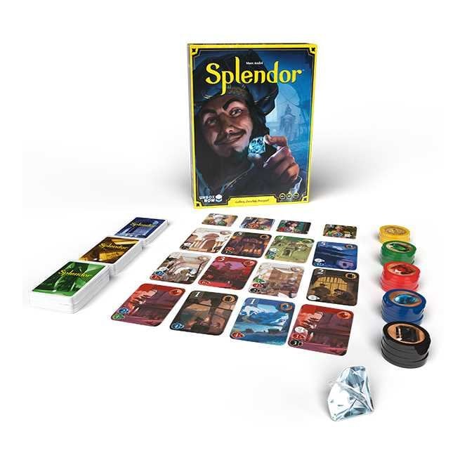 Splendor Board Game Space Cowboys