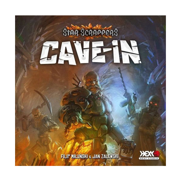 Star Scrappers: Cave-in Card Game Hexy Studio