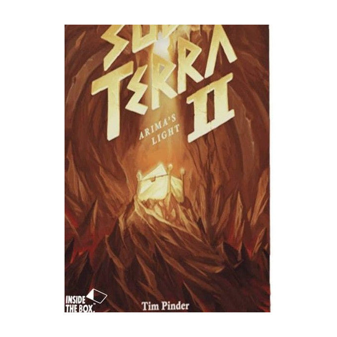 Sub Terra II: Inferno's Edge - Arima's Light Board Game Inside the Box