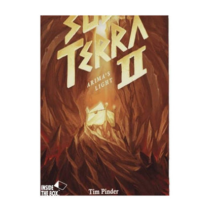 Sub Terra II: Inferno's Edge - Arima's Light Board Game Inside the Box