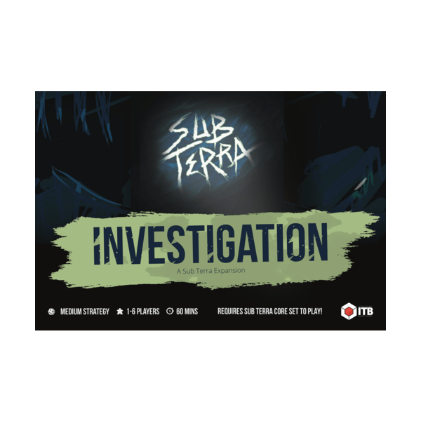 Sub Terra: Investigation Board Game Inside the Box Board Games