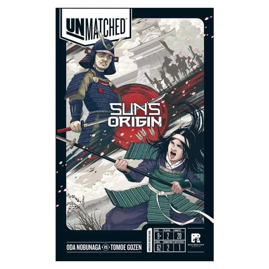 Unmatched: Sun's Origin Board Game Restoration Games