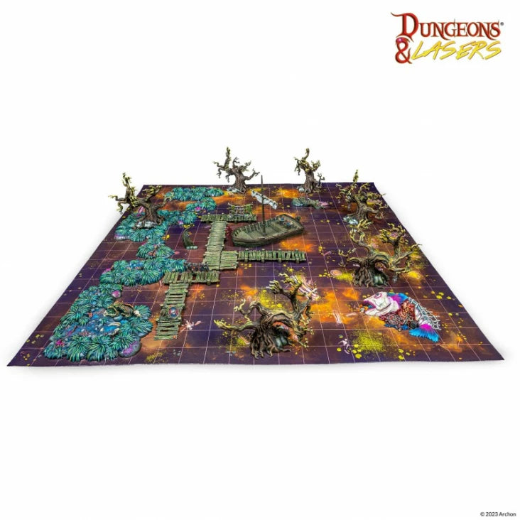 Dungeons & Lasers Swamps of Doom Terrain Archon Studio